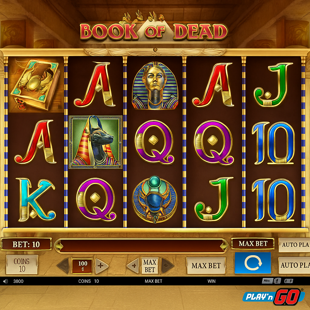 BoomerangBet - Book of Dead Slot Game - Speel Nu