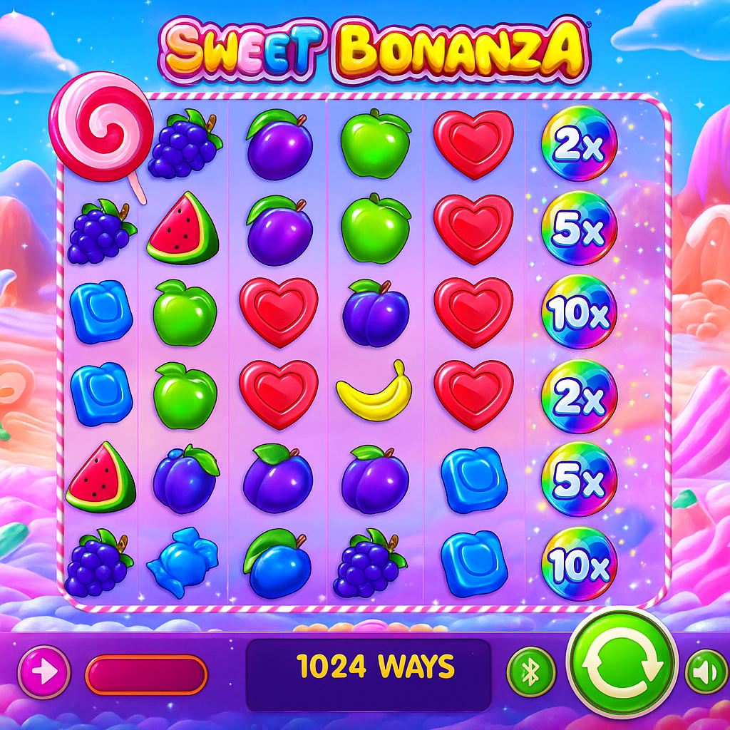 BoomerangBet - Sweet Bonanza Slot Game - Speel Nu